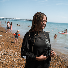 Load image into Gallery viewer, Grind x Lazy Oaf Long Sleeve Tee