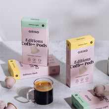 Load image into Gallery viewer, Grind x Sophy Hollington Tin of Compostable Coffee Pods