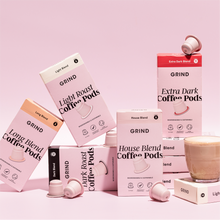 Load image into Gallery viewer, Grind x Sophy Hollington Tin of Compostable Coffee Pods