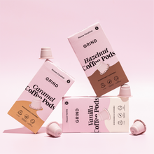Load image into Gallery viewer, Grind x Sophy Hollington Tin of Compostable Coffee Pods
