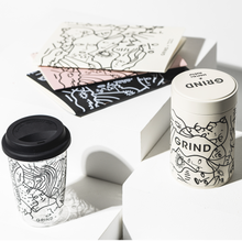 Load image into Gallery viewer, Grind x Shantell Martin Tin of Coffee