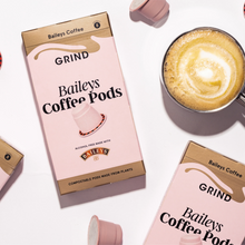 Load image into Gallery viewer, 10 Grind x Baileys Nespresso® Compatible Coffee Pods
