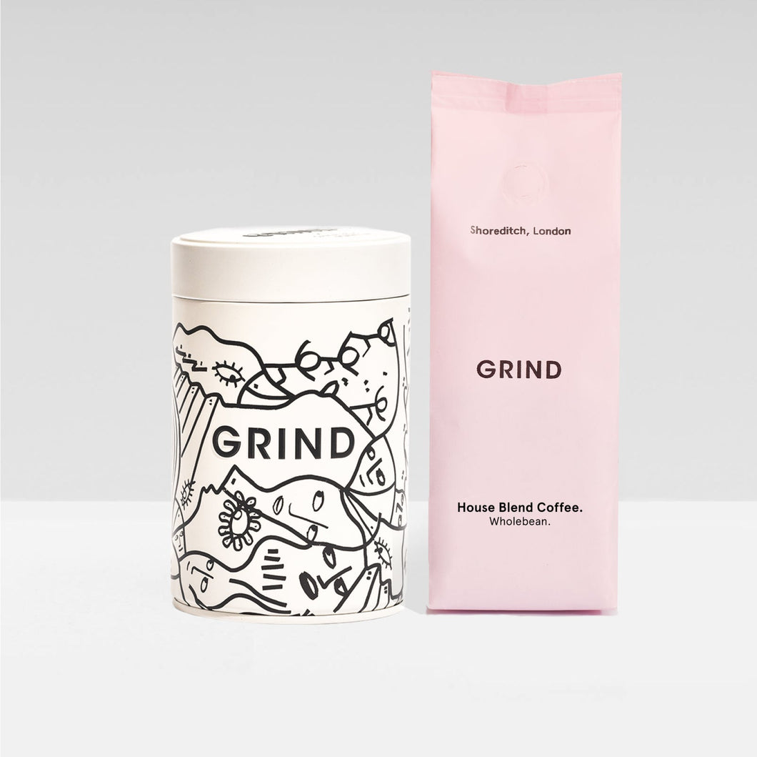 Grind x Shantell Martin Tin of Coffee