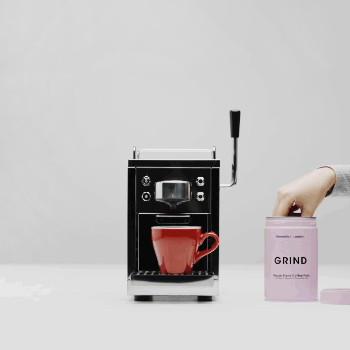 Grind One, our Nespresso® Compatible Pod Machine image